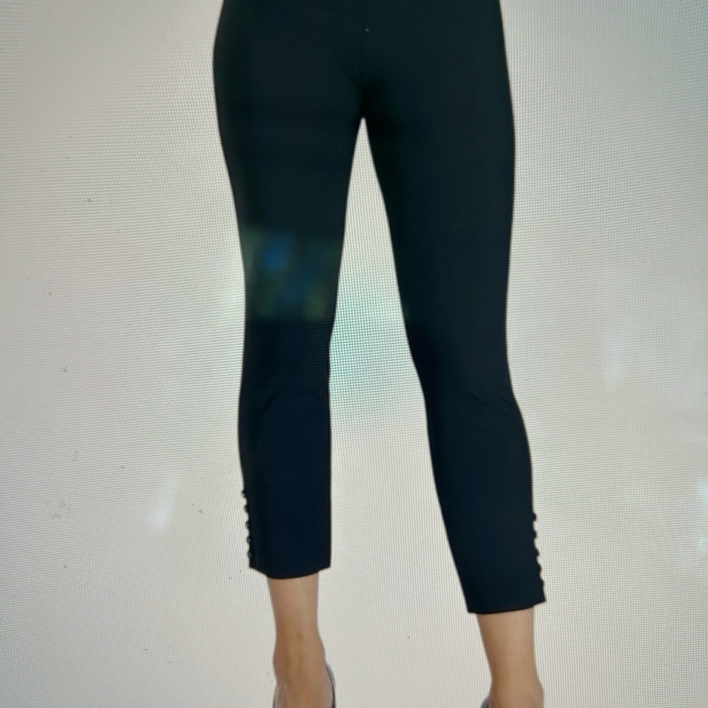 Elegant Black Cropped Pants